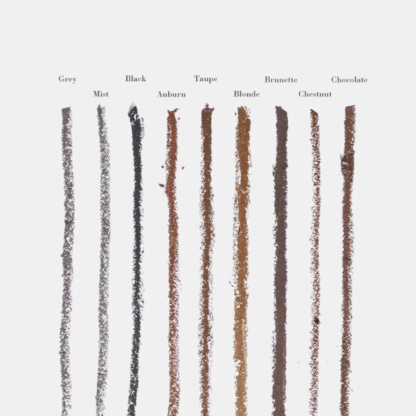 Light Grey Eyebrow Pencil for Older Women Soft, Light Gray Eyebrow Pencil for Grey Hair, Ultra Fine Gray Brow Pen with hair like strokes, Long-lasting, Waterproof, Mist, YES.EYE DO