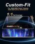 2026 Chevy Traverse Screen Protector - For 2024-2026 Chevy Traverse/Silverado EV 17.7-Inch Navigation Screen - 9H Hardness Tempered Glass HD Clear 2024-2026 Traverse Accessories Anti Fingerprints
