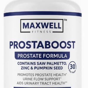 Prostapure for Men Boost Men's Prostate Support with Saw Palmetto, Zinc, Selenium & 19 Herbs - Urinary Flow & Bladder Control Formula, 60 Veggie Caps