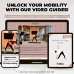 5ft Yoga Stick Made from Natural Bamboo - Stretching Stick for Mobility, Balance, Pilates & Physical Therapy - Exercise Stick with Non-Slip Ends - Includes 20+ Video Tutorials