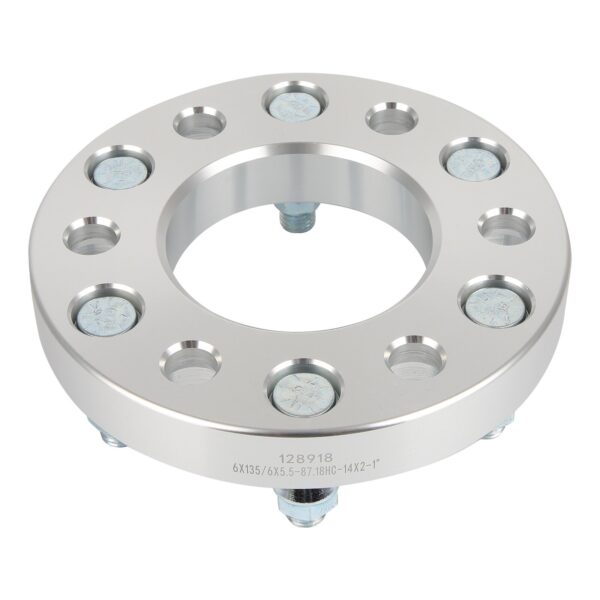 4Pcs 1" Wheel Adapters 6x135 to 6x139.7 6x5.5 For Chevy Rins on Ford F-150 Hubs