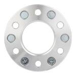 4Pcs 1" Wheel Adapters 6x135 to 6x139.7 6x5.5 For Chevy Rins on Ford F-150 Hubs