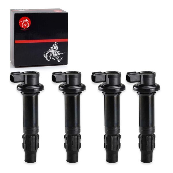 4-Pack Ignition Coil for Yamaha YZF-R1 YZF R1 2007-08 (4C8-82310-00-00) Warranty