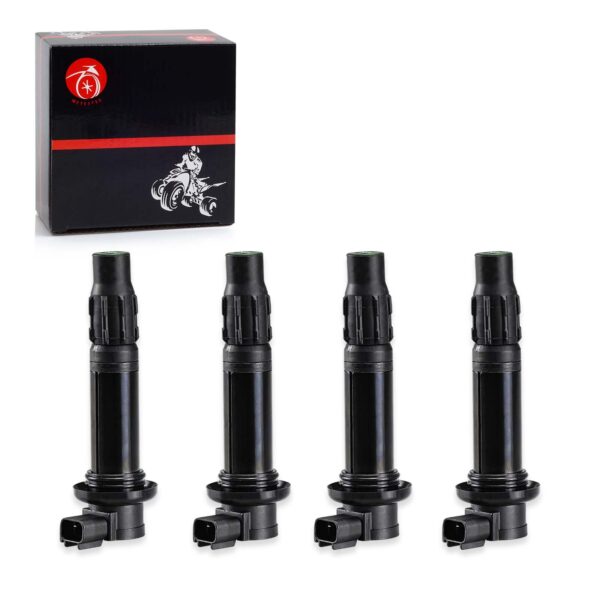 4-Pack Ignition Coil for Yamaha YZF-R1 YZF R1 2007-08 (4C8-82310-00-00) Warranty