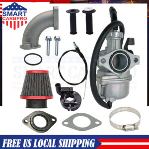 48MM CARBURETOR & THROTTLE CABLE FOR HONDA CRF70 XR70 CRF70F XR70R CARB