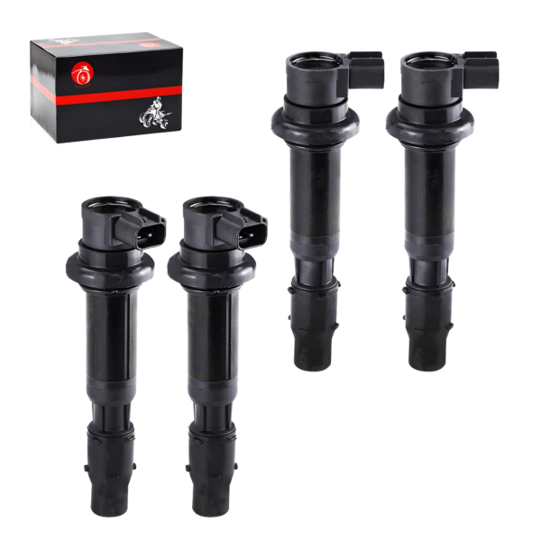 4PCS F6T553 Ignition Coil 2 Pins For Kawasaki NINJA ZX-6R ZX600 ZZR600 2005-2008