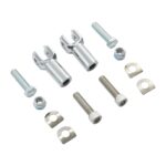 Rear Passenger Footpeg Peg Support Clevis Mount Fit For Harley Softail 2000-2006