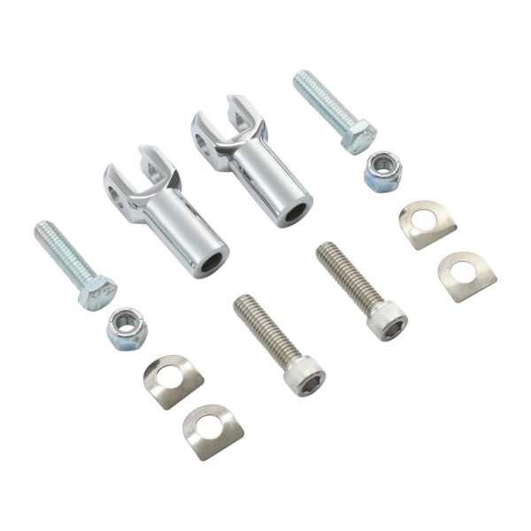 Rear Passenger Footpeg Peg Support Clevis Mount Fit For Harley Softail 2000-2006