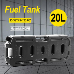 20L Fuel Can Pack Oil Storage Gas Fuel Tank Container Fit for Jeep RZR UTV ATV
