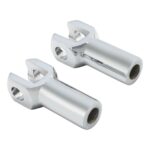 Rear Passenger Footpeg Peg Support Clevis Mount Fit For Harley Softail 2000-2006