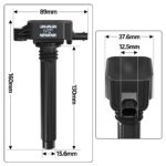 6 Set MOPAR Ignition Coil Spark Plug Chrysler Jeep Dodge Ram 3.6L V6 #5149168AH