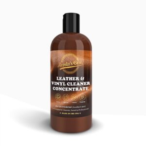 Acosta's Best Leather & Vinyl Cleaner Concentrate, Use On Car Interior, Shoes, B