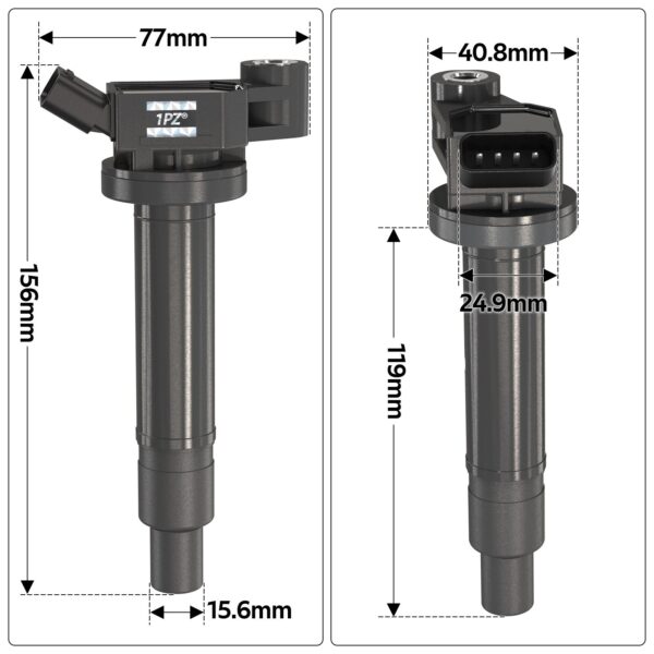 6x Genuine Ignition Coil For Denso 673-1301 90919-02234 Highlander Avalon Toyota