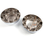 Fit For 2011-2018 Dodge Ram 3500 1-Ton Dually Alcoa Alloy Wheel Center Caps Set