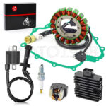 Ignition Coil & Stator Regulator Relay Kit for Yamaha Rhino 660 YXR660 2004-2007