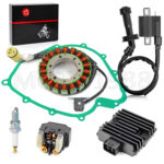 Ignition Coil & Stator Regulator Relay Kit for Yamaha Rhino 660 YXR660 2004-2007