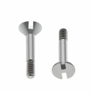 2 "H" SCREW REPLACEMENT FOR 44-45MM HUBLOT BIG BANG FIT BEZEL STAINLESS STEEL